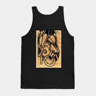 Sir Battington - Sepia Tone - Bat Tank Top